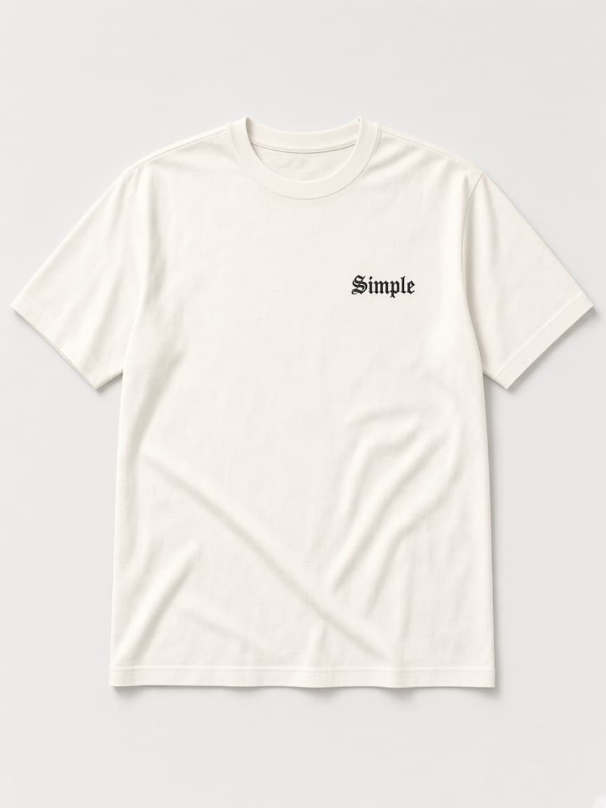 Independent Warriors Tee in Cream, front